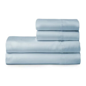 Juego de Sabanas Tela Nacar Dusty Blue Colchon Normal 2.5pl