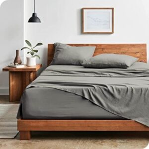 Juego de Sabanas Tela Nacar Ultimate Grey Colchon Normal 3pl