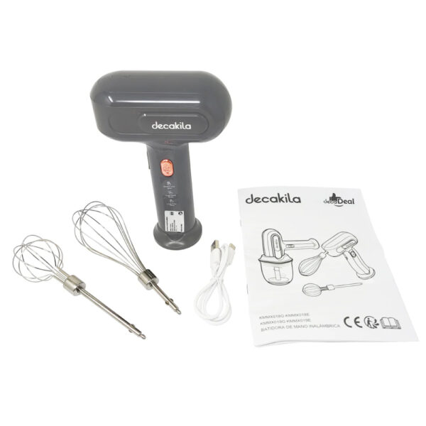 Batidora de Mano Inalámbrica Decakila