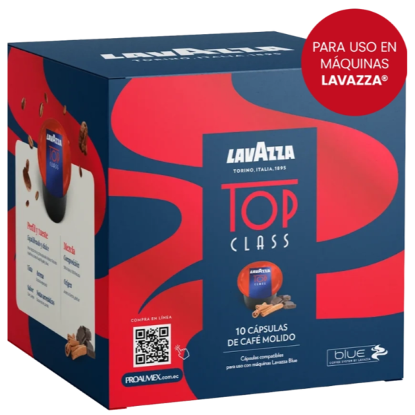 LAVAZZA 10 CáPSULAS BLUE TOP CLASS