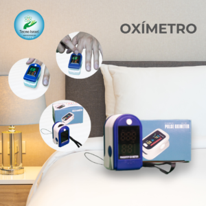 OXIMETRO, MEDIDOR DE LA SATURACIóN O NIVEL DE OXíGENO EN LA SANGRE, ASí COMO LA FRECUENCIA Y RITMO CARDíACO