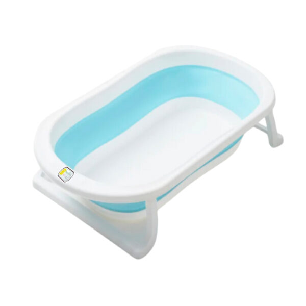 BAñERA PARA BEBéS RETRáCTIL + MALLA DELGADA CELESTE B03 ÚPALE