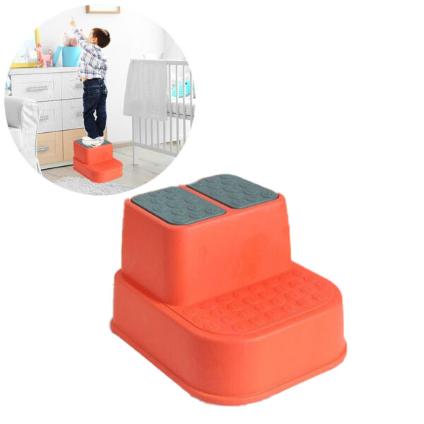 ESCALERAS PARA NIñOS NARANJA ÚPALE