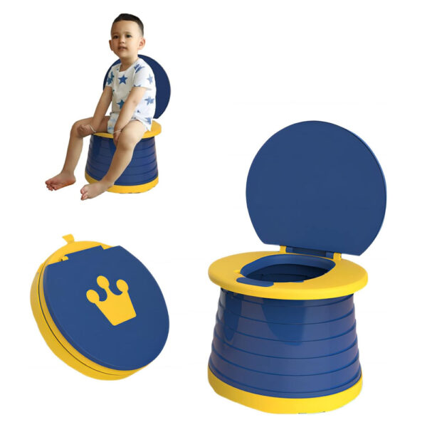 INODORO PARA BEBéS PLEGABLE AZUL ÚPALE