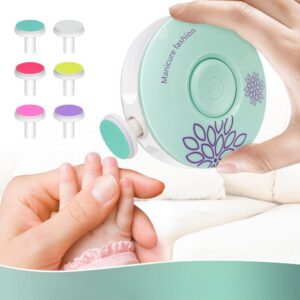 LIMA DE UñAS ELECTRICA PARA BEBéS CELESTE ÚPALE