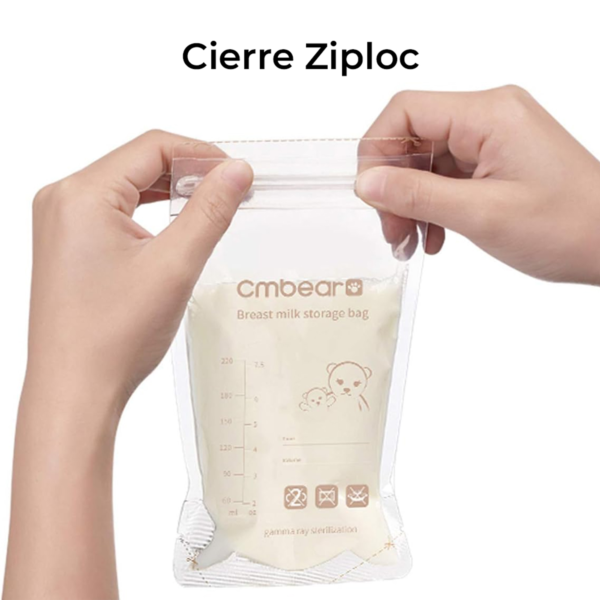FUNDAS DE RECOLECCIóN DE LECHE 60 UNIDADES CMBEAR 0604 ÚPALE