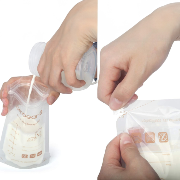 FUNDAS DE RECOLECCIóN DE LECHE 60 UNIDADES CMBEAR 0604 ÚPALE