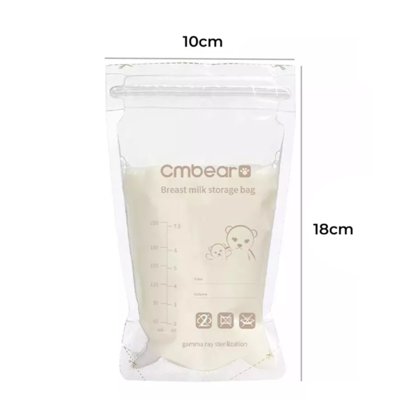 FUNDAS DE RECOLECCIóN DE LECHE 60 UNIDADES CMBEAR 0604 ÚPALE