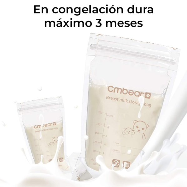 FUNDAS DE RECOLECCIóN DE LECHE 60 UNIDADES CMBEAR 0604 ÚPALE