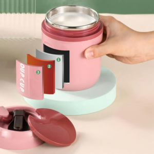 TAZA TéRMICA SALLY ROSA 480ML ÚPALE