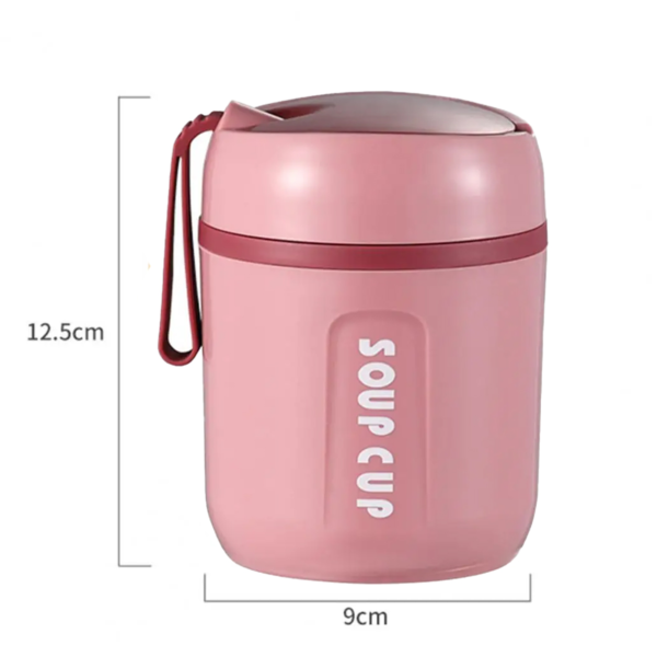 Taza Térmica Sally Rosa Úpale