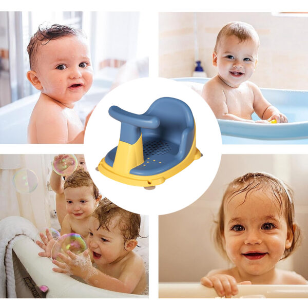 ASIENTO DE DUCHA PARA BEBé AZUL ÚPALE