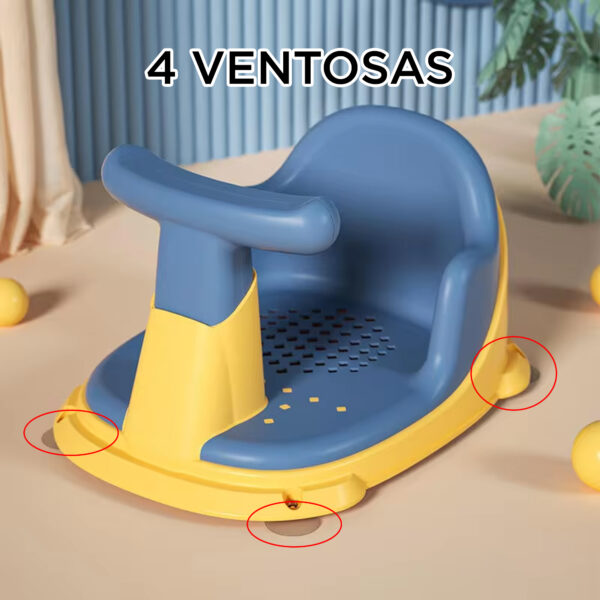 ASIENTO DE DUCHA PARA BEBé AZUL ÚPALE