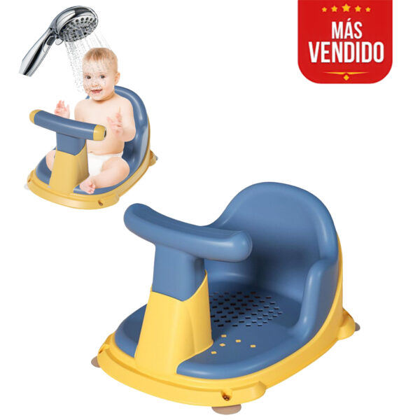 ASIENTO DE DUCHA PARA BEBé AZUL ÚPALE