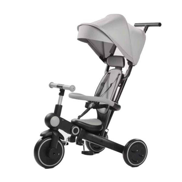 Coche Triciclo 7 en 1 Gris