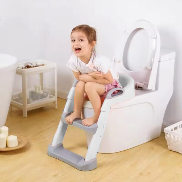 ESCALERA DE BAñO PARA BEBéS LENA GRIS