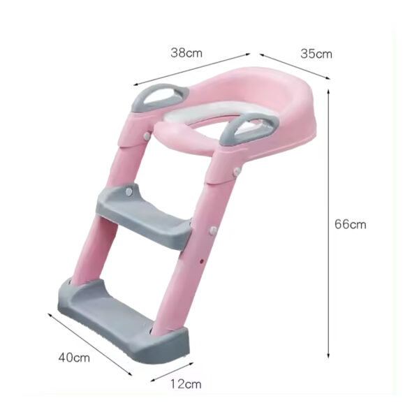 ESCALERA DE BAñO PARA BEBéS LENA ROSA