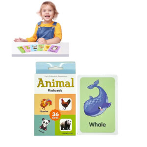 FLASHCARDS PARA NIñOS ANIMALES X 36