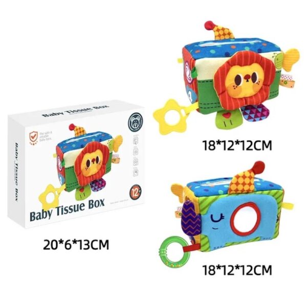 JUGUETE CAJA ESTIMULACION TELA 8054