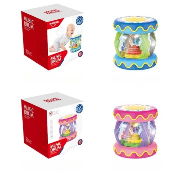 Tambor Musical Rosa