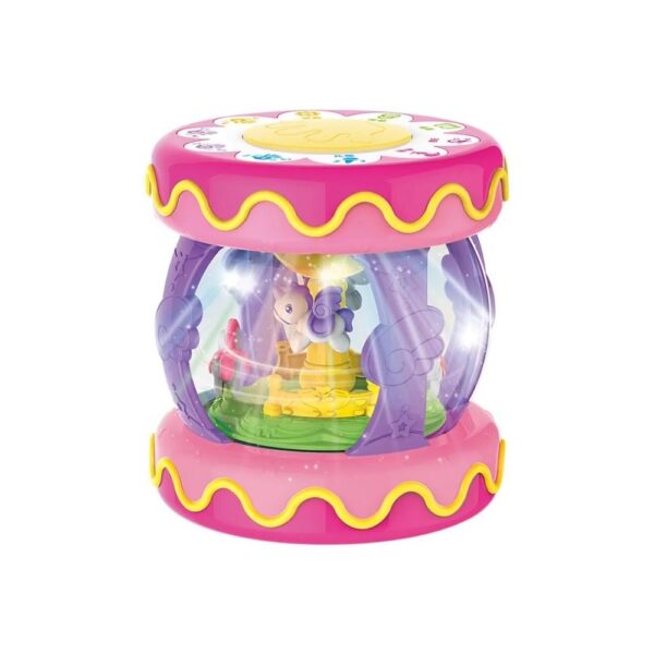 Tambor Musical Rosa