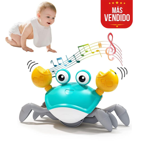 Cangrejo Musical Turquesa Úpale