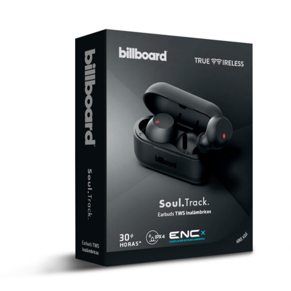 Audífonos Inalámbricos TWS Soul Track Graphite