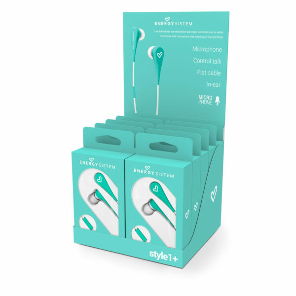 Audífonos In-Ear Energy Sistem Style 1+ Menta