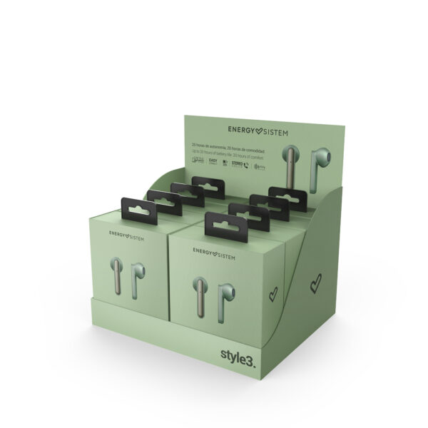 Audífonos Inalámbricos TWS Energy Sistem Style 3 Olive