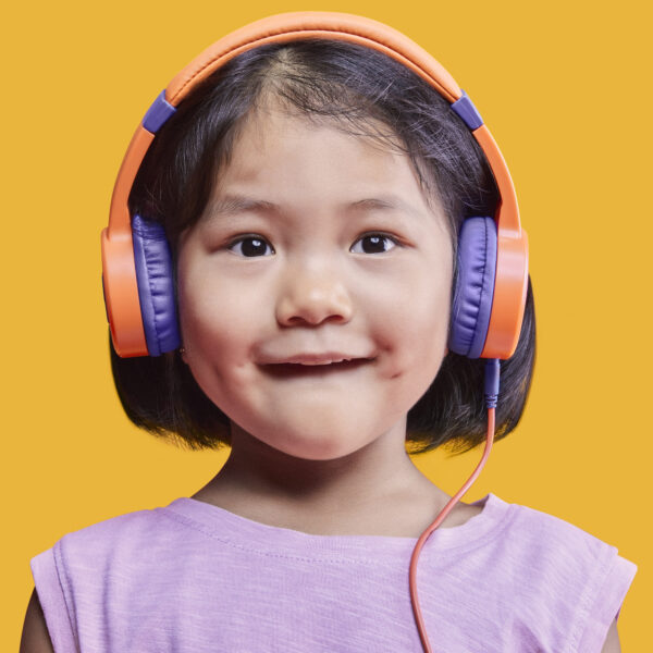 Audífonos Infantiles Energy Sistem Lol&Roll Pop Kids Naranja