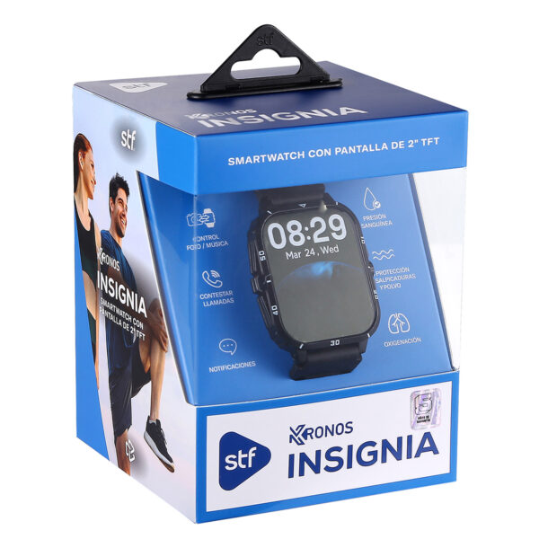 Smartwatch Kronos Insignia Negro