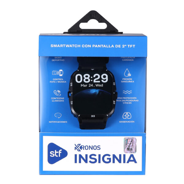 Smartwatch Kronos Insignia Negro