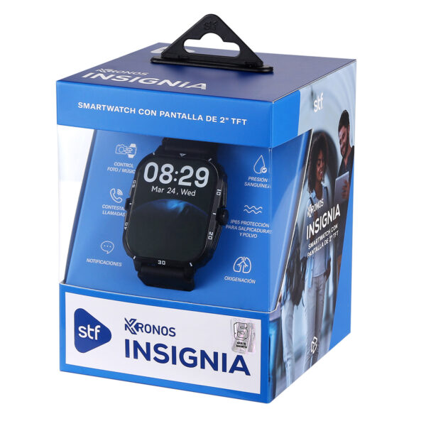 Smartwatch Kronos Insignia Negro