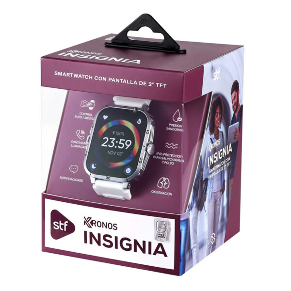 Smartwatch Kronos Insignia Blanco