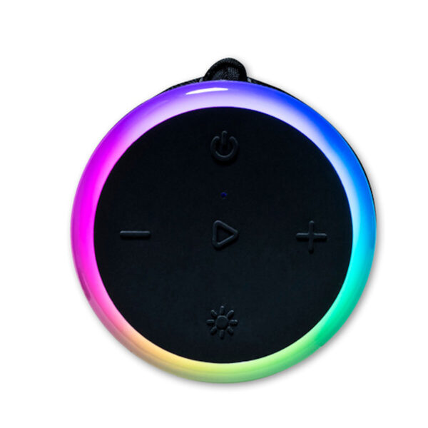 Bocina Portátil Inalámbrica Rolling Stone 10W con Luz LED
