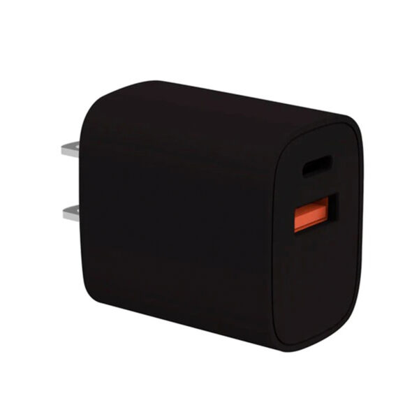 Cargador de Pared STF 2 Salidas USB y Tipo C Carga Rápida