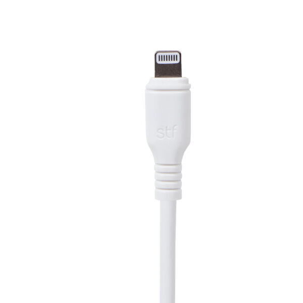 Cable USB a Lightning Carga Ultra Rápida STF Blanco