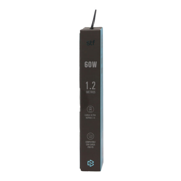 Cable Sujetador para Celular Tipo C 60W 120 cm STF