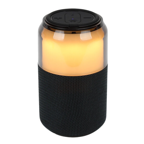 Bocina Inalámbrica Portátil Bolt STF con Luz LED RGB Negra