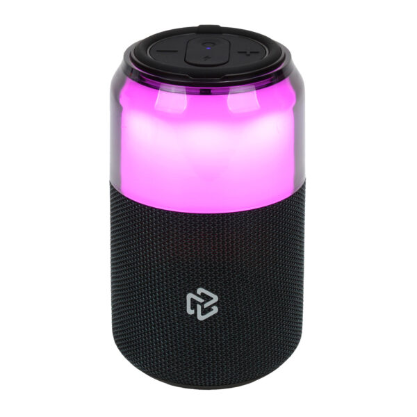 Bocina Inalámbrica Portátil Bolt STF con Luz LED RGB Negra