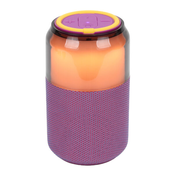 Bocina Inalámbrica Portátil Bolt STF con Luz LED RGB Lila