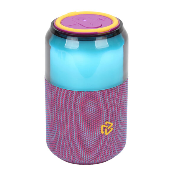 Bocina Inalámbrica Portátil Bolt STF con Luz LED RGB Lila