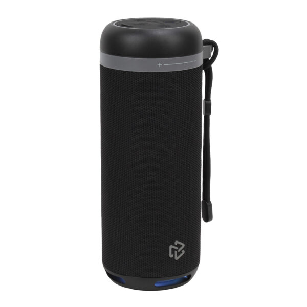 Bocina Inalámbrica Portátil Rise STF con Luz LED RGB Negra