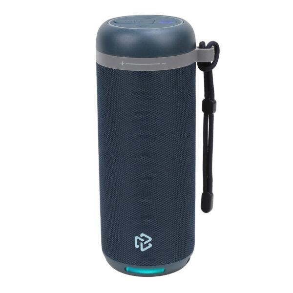 Bocina Inalámbrica Portátil Rise STF con Luz LED RGB Azul