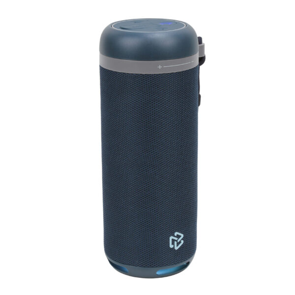 Bocina Inalámbrica Portátil Rise STF con Luz LED RGB Azul