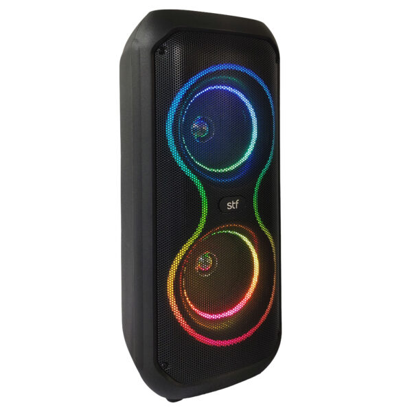 Bocina Inalámbrica Encode 4" x2 STF con Luz LED RGB