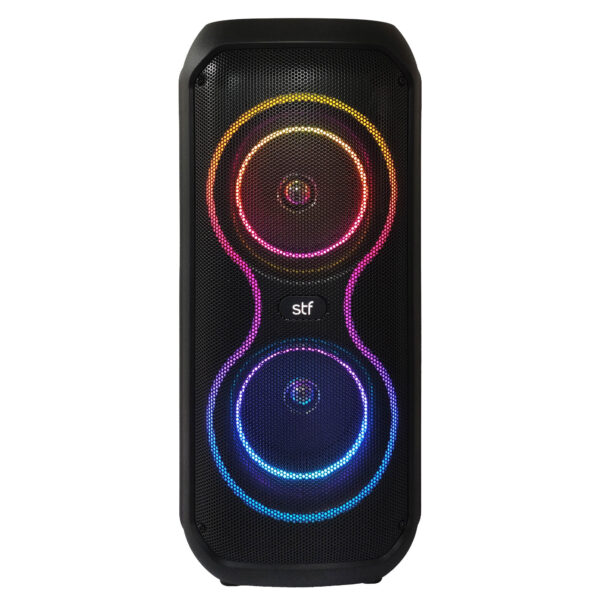 Bocina Inalámbrica Encode 4" x2 STF con Luz LED RGB