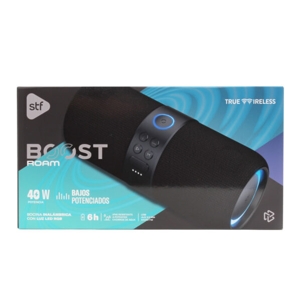Bocina Inalámbrica Lumo Roam 3" x2 STF con Luz LED RGB